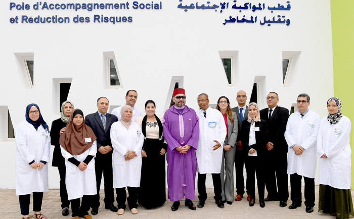 Inauguration du Centre d'addictologie de Sidi Moumen à Casablanca