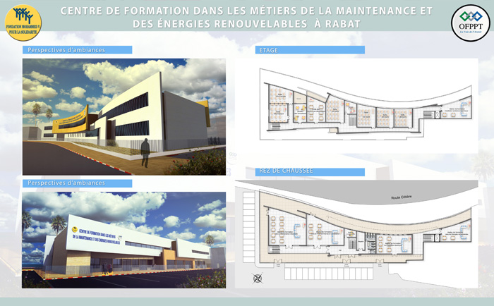 Launch in Rabat of Construction Works of Training Centre for Maintenance and Renewable Energy Jobs