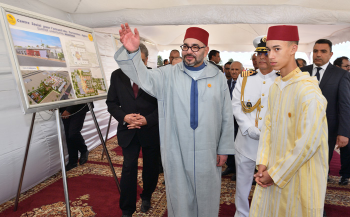 Mohammed V Foundation for Solidarity: HM the King Launches Construction Works of Social Centre for the Elderly in Mediouna