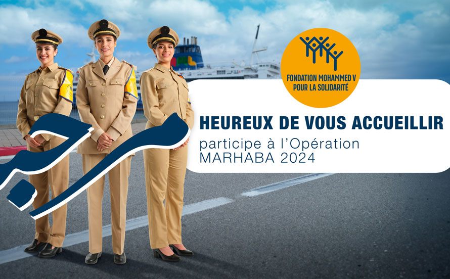Lancement de la 24ème édition de l’opération Marhaba