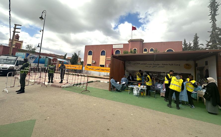 Campagne de chirurgie de la cataracte dédiée aux populations des provinces d’Al Haouz et Chichaoua