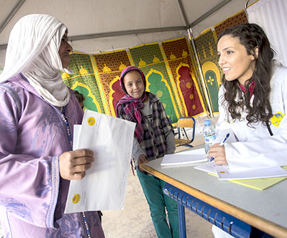 Stichting Mohammed V, Medische Campagnes