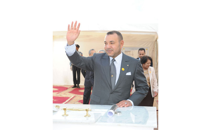جلالة الملك يضع الحجر الأساس لبناء مركز دعم الكفاءات والقدرات النسوية