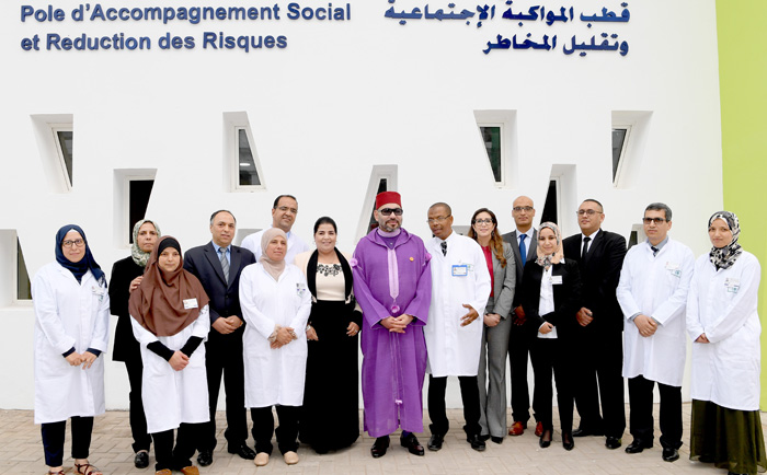 Inauguración del Centro de adictología de Sidi Moumen en Casablanca