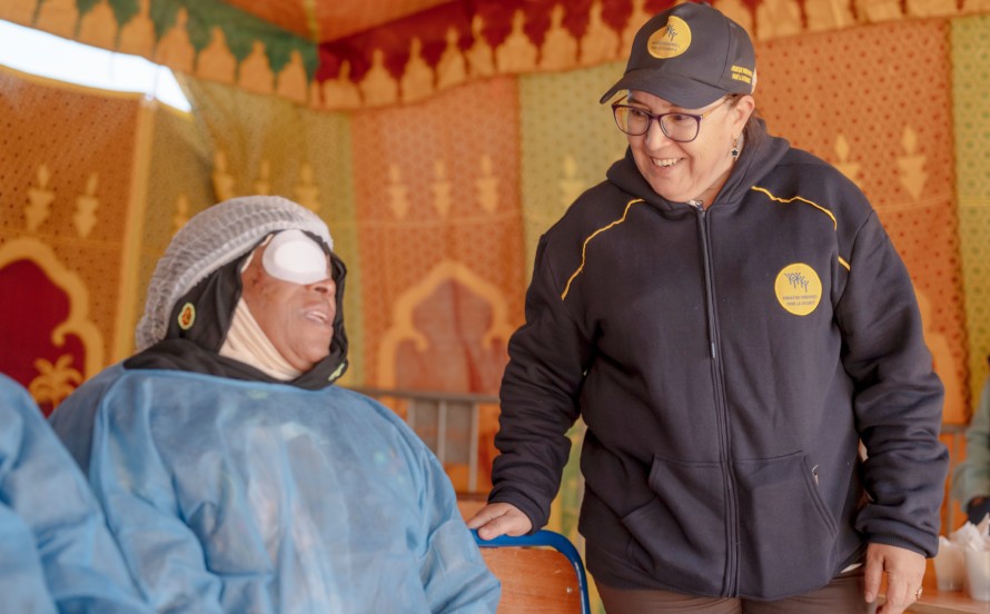 Campagne de chirurgie de la cataracte et de soins spécialisés à Taounate