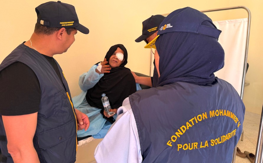 Organisation d’une campagne de chirurgie de la Cataracte à Zagora