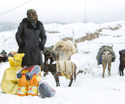 Mohammed V Foundation, extreme cold operation